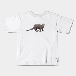 Giant Otter 3 Kids T-Shirt